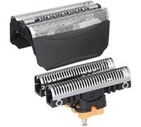 Remplacement Tête De Rasoir Avec Lame Et Couteau 51B Compatible Avec Braun 530 540 550 8795 8581 8583 8585 8588 8590 8781 8783 8790