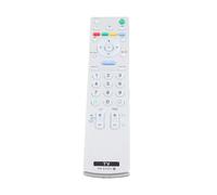 Remplacement TV Remote Control Contrôleur de télévision RMED007 Remote Universelle en Plastique Noir avec des Touches de Navigation de Menu dédié Accès à la chaîne directe pour la