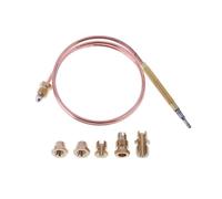 Remplacement universel de la vanne thermocouple à gaz for chaudières eau chaude et cheminées - 60/120 cm avec 5 pièces fixes