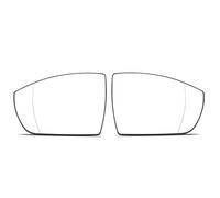 Remplacement Verre Lentilles De Rétroviseur Pour Ford Pour Ecosport 2013-2019, Côté Conducteur, Gauche, Droite, Réflecteur. Réglable Verre(Gauche et Droite)