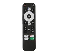 Remplacer La Télécommande Vocale, Compatible for MECOOL KM2 KM2 Plus ONN Android 4K UHD TV Box, Télécommande Vocale Bluetooth(Black)