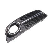Remplacer le cache du phare Grille De Calandre Lampe Pare-chocs Avant Garniture Cadre Phare Antibrouillard Pour Audi Pour A4 Pour B8 Pour RS4 Style Droit 2009 2010 2011 2012 Accessoires Voiture
