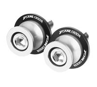 Remplacer Le Support Accessoires Moto Bras Oscillant Supports De Biellette Vis Béquille pour Y-AMAHA FJR1300A FJR 1300 A 2004-2017 2016 2015 2014 6MM(Silver)