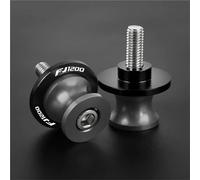 Remplacer Le Support Accessoires Moto Supports Bras Oscillant 6 Mm Béquilles Arrière Patins Protection pour Y-AMAHA FJ1200 FJ-1200 FJ 1200 2017 2018 2019(Grey)
