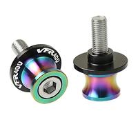 Remplacer Le Support M8 Vis De Support Bras Oscillant CNC Moto Bobines Curseurs pour H-Onda VFR400/NC30 1989 1990 1991 1992 1993 1994(Multicolor)