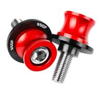 Remplacer Le Support pour H-Onda CB650F CB 650F 2014 2015 2016 2017 2018 Moto CNC Aluminium Bras Oscillant Bobines Support Vis Accessoire(Rosso)