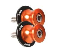 Remplacer Le Support pour H-Onda CBR300R CB300F CBR300FA CBR600RR 2014 2015 2016-2018 8MM Accessoires Moto Supports Vis Bras Oscillant Bobines Curseur(Orange)