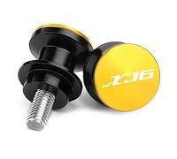 Remplacer Le Support pour Y-AMAHA XJ6 XJ 6 Diversion XJ6N XJ6F 2008 2009 2010 2011 2012 2013 2014-2022 Moto Bras Oscillant Bobines Curseur Stand Vis(Gold)