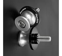 Remplacer Le Support Vis De Support Curseur Bobines Bras Oscillant en Aluminium Commande Numérique par Ordinateur Moto pour BMW F800 GS F800GS Adventure 2008 2009 2010-2017(Silver)