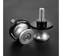 Remplacer Le Support Vis De Support Curseur Bobines Bras Oscillant en Aluminium Commande Numérique par Ordinateur Moto pour BMW ADV F850GS 2017 2018 2019 2020(Silver)