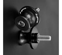 Remplacer Le Support Vis De Support Curseur Bobines Bras Oscillant en Aluminium Commande Numérique par Ordinateur Moto pour BMW HP2Enduro HP2SPORT HP2 Enduro Sport 2005-2011(Nero)