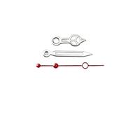 Remplacer les aiguilles des heures de la montre, Aiguilles de montre for mouvements NH35 NH36 4R 7S, ensemble vert multicolore 7.75mm 12mm 12.5mm(Red)