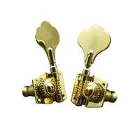 Remplacer Les Mécaniques De Guitare Boutons/accordeurs Professionnels De Réglage De Basse À Engrenage Ouvert Pour Basses De Jazz Électriques Adaptés Aux Débutants(4pcs r Gold)