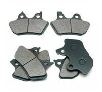 Remplacer Pour Harley Pour Davidson 1450 FLHTi/FLHT Pour Electra Glide Standard 2000-2004 Moto Plaquettes De Frein Avant Kit Arrière Ensemble(3 Pairs)