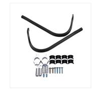 Remplacer Protection de Guidon de Moto 22mm adaptée aux pièces de Moto(Black)