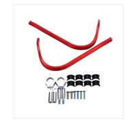 Remplacer Protection de Guidon de Moto 22mm adaptée aux pièces de Moto(Red)