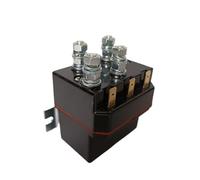 Remplacez le contacteur inverseur de moteur DC66P 12 V 24 V 48 V 80 A, relais solénoïde de treuil, contacteur de grue monté monobloc DC66(48v Coil)
