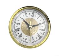 Remplacez vos vieilles horloges sans effort avec cet élégant mouvement à quartz de 80 mm avec chiffres arabes noirs