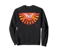 Rempli avec Le feu de Flamme du Dimanche Saint Esprit Pentecot Sweatshirt