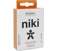 Remplir pour Niki Voiture Désodorisant Parfum Longue Durée 30 Jours Utilisé Sans Alcool Odeur Huile Non toxique Plastique et EVA Matériel (Gardenia de Tahiti)