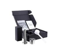 Remplissage de café rechargeable pour les instants en acier inoxydable, cadeau d'anniversaire, capsules filtrantes réutilisables, capsules filtrantes en acier inoxydable, capsules respectueuses de