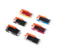 Remplissage de cartouche d'encre 6 couleurs pour PIXMA MG5440 MG7140 MX924 IP8740 40ml