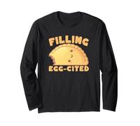 Remplissage de Dessin animé Amusant de Jeu de Mots cité sur l'œuf Manche Longue