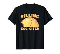 Remplissage de Dessin animé Amusant de Jeu de Mots cité sur l'œuf T-Shirt