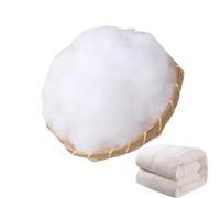 Remplissage de fibres Poly-Fil, rembourrage d'oreiller doux - Farce Polyfill lavable en machine à haute élasticité 120g | Matériaux de bricolage respirants Notions et fournitures de couture