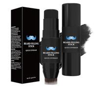 Remplissage De La Barbe Pour Hommes - Kit De Remplissage De Crayon À Barbe Étanche 7G Avec Pinceau, Amplificateur De Barbs Naturelles Durables Pour Barb Et Moustache Inégale, Stylo À Bardes - Utilis