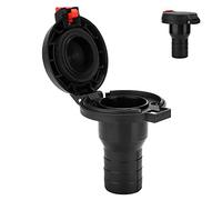 Remplissage de pont en nylon pour camping-car, port de remplissage d'eau, 3,8 cm avec loquet pour bateaux à moteur marins, yachts et camping-cars