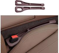 Remplissage de siège de Voiture pour Seat MII Ibiza Leon Arona Ateca Tarraco Toledo, Car Seat Gap Filler Organisateurs d'espacement de siège pour Petits Objets,Brown/B