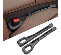 Remplissage De Siège Intérieur,YouXiaor 2PCS Remplissage de Siège de Voiture Voiture Siège Bouchon D'éCart Siège De Voiture Gap Filler Pad Bouchon De Siège Bouchon d'Écartement de Siège (Noir)