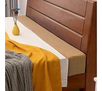 Remplissage d'espace en mousse pour canapé-lit, extension de matelas rectangulaire, traversin avec housse amovible, ferme la couture, pour lit simple/grand lit (120 x 10 x 5 cm, kaki)