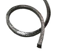 remplissage en graphite flexible, Garniture tressée en graphite flexible de 1 mètre for joint mécanique de vanne de pompe, plusieurs tailles(4x4mm)