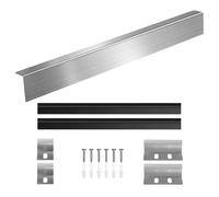 Remplissage pour fissures de four, protecteur de bord latéral en acier inoxydable | Remplissage de fentes latérales imperméables - Pour cuisine, four, comptoir, armoire, lave-vaisselle, micro-ondes