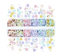 Remplissages de résine de paillettes de fleurs flocons de paillettes Remplisseurs de moule en résine époxy pour la fabrication de bijoux Décorations d ' art d ' ongle Paillettes pour l ' artisanat
