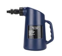 Remplisseur de Batterie de Voiture Outil de Remplissage de Liquide d'acide de Plomb 2L Grande capacité Carafe à Cycle Profond de Voiture avec Valve à débit Rapide Astuce pour
