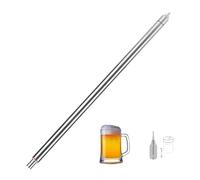 Remplisseur de bouteille de bière d'acier inoxydable de 13,7in, ressort d'embouteillage de bière chargé pour les ustensiles de brassage à la maison