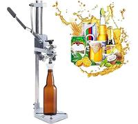 Remplisseur de bouteilles, remplisseur de bouteilles à contre-pression, remplisseur de bouteilles de bière/vin en acier inoxydable, machine de remplissage de liquide manuelle pour bouteilles en verre