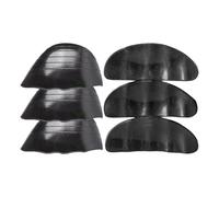 Remplisseur de chaussures - 7,5 x 5 cm - Insert d'orteils - Compatibilité de taille flexible - Coussinet de langue souple et antidérapant en polyuréthane - Avec pointe incurvée - Remplissage d'orteils
