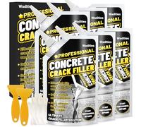 Remplisseur de fissures dans le béton 3.6kg, mastic d'étanchéité pour la réparation du béton des allées, des trottoirs, des terrasses, des joints, scellant à séchage rapide pour l'extérieur - Gris
