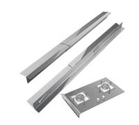 Remplisseur de flans pour poêles latéraux, couvercles de blancs pour poêles | 2X Remplisseurs pour la protection de l'espace du poêle,Couvercle antidérapant pour les espaces de bord du poêle,