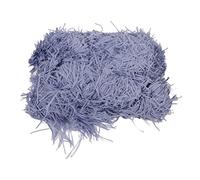 Remplisseur de Papier Raphia léger, inodore, Couleur vive, décoration de la Maison, Emballage Cadeau, Papier déchiqueté pour Bricolage, 500g (Violette)