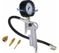 Remplisseur de pneus Aerotec calibré + tuyau de 30 cm + adaptateur