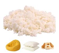 Remplisseur De Poufs En Mousse à Mémoire De Forme Déchiquetée Pour Remplissage De Poufs 1 Kg De Remplissage D'oreiller Sans Particules De Gel Ajoutées Doux Et Idéal Pour Le Rembourrage Des Oreillers