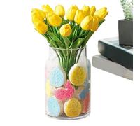 Remplisseur de vase de Pâques - Décoration de lapin mignonne avec artificielles et œufs | Idéal pour les configurations de plateaux, les décorations de table, les tables de chevet, la