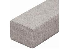 Remplisseur d'espace de lit, extension de matelas, remplissage d'espace de matelas, oreiller de tête de lit, écart fermé entre la tête et le matelas et le mur, housse amovible(90x20x20cm/35x8x8in,#1)
