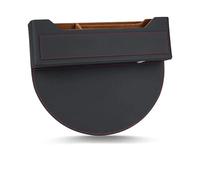 Remplisseur d'Espace de Siège de Voiture pour Audi A1 A3 A4 A5 A6 A7 A8 E-tron GT, Organisateur écart de Siège de Voiture, Accessoire Intérieur Console de Siège Avant Poche,A Black