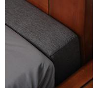 Remplisseur D'espace lit, Connecteur Matelas, Rectangle Remplisseur Matelas lit, Coussin TêTe De Lit Rallonge de Matelas pour Combler L'espace Entre La TêTe de Lit ou Le Mur(160x15x20cm/63x6x8in,#2)